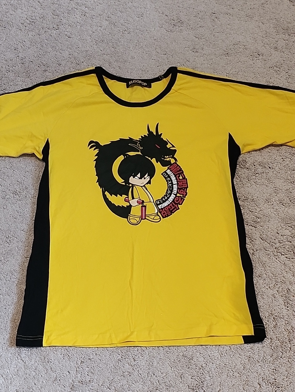 Anime Kusopop Bruce Lee Shirt Enter The Dragon